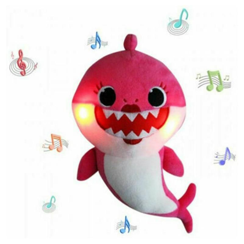 Gấu Bông Baby Shark - Cá Mập thú nhồi bông vải co dãn cao cấp