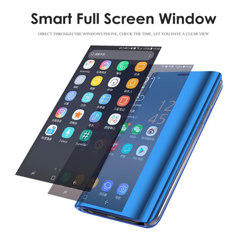 Bao da tráng gương cao cấp cho Samsung Galaxy M30 M20 M10 A10 A20 A30 A40 A50 | BigBuy360 - bigbuy360.vn