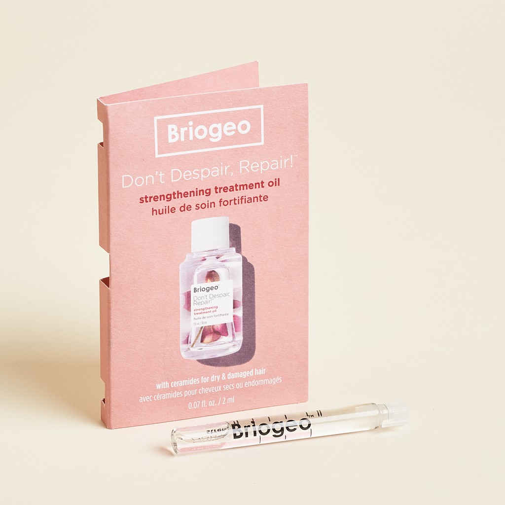 Dầu dưỡng tóc BRIOGEO Don't Despair! Strengthening Treatment Hair Oil (2ml) | BigBuy360 - bigbuy360.vn