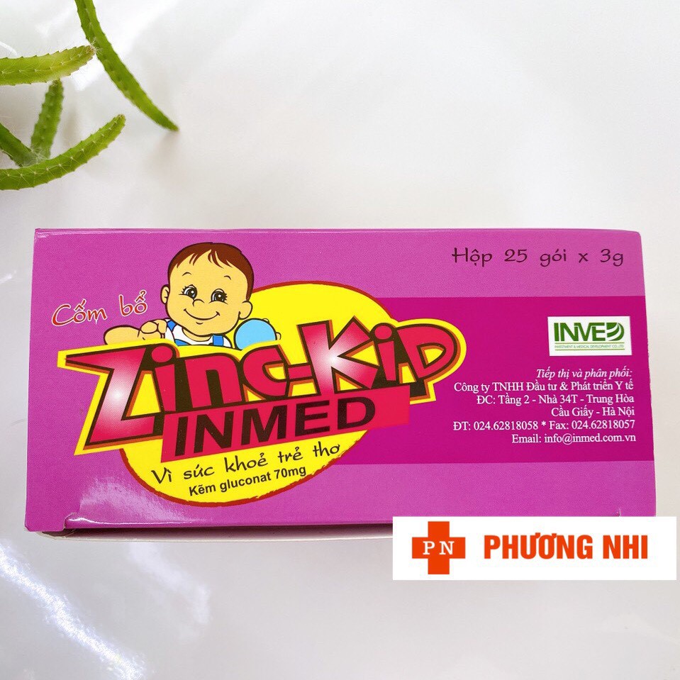 ZINC-KID INMED - CỐM ĂN NGON DÀNH CHO  TRẺ BIẾNG ĂN