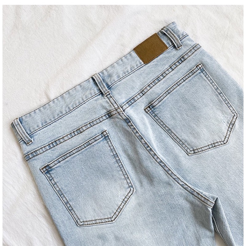QUẦN JEANS SKINNY RÁCH ĐÙI CO DÃN (kèm hình chụp thật) | BigBuy360 - bigbuy360.vn