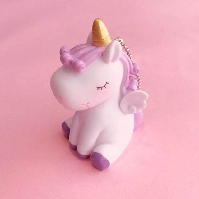 Móc khoá ngựa pony silicon cute🦩