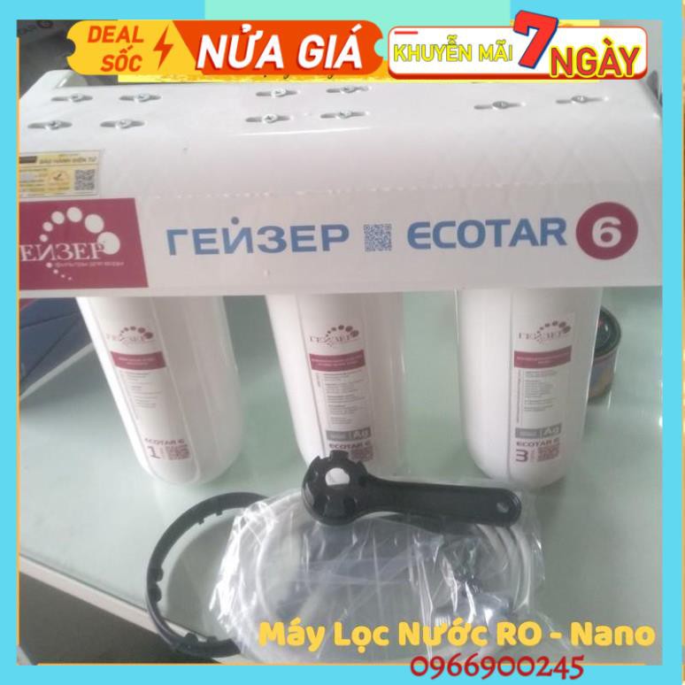 Chính Hãng Máy Lọc Nước Nano Geyser Ecotar 6 ♥️ Máy Ecotar 6 chính hãng