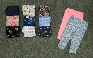 Set 5 quần Carters bé gái