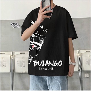 Áo thun naruto vải cotton tc cực đẹp form rộng unisex
