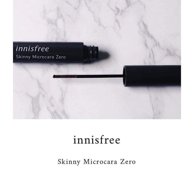 [SALE] Mascara Innisfree chuốt mi Skinny Microcara Zero mới nhất