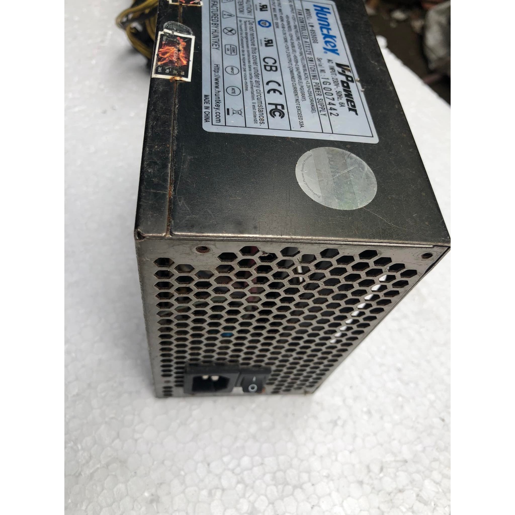 Bộ nguồn máy tính PC HUNKEY LW 6500HG Công suất thật