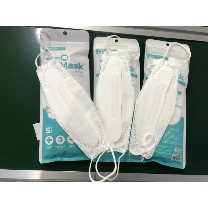 Khẩu trang KF94 KG MASK cao cấp 4 lớp kháng khuẩn gói 5c | BigBuy360 - bigbuy360.vn