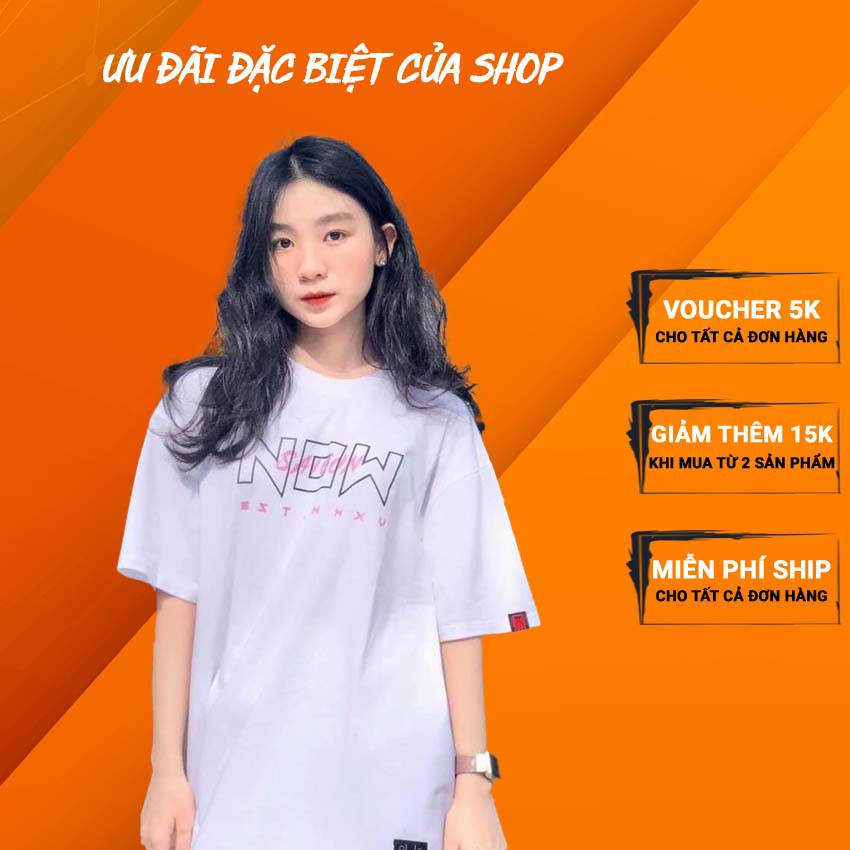 [LOCAL BRAND] Áo thun nowsaigon I&O Tee Basic tay lỡ form rộng vải Cotton thoáng mát cao cấp - Thời trang nam nữ Unisex | BigBuy360 - bigbuy360.vn