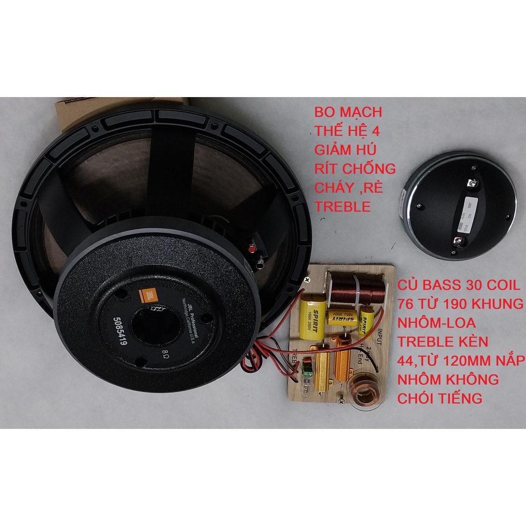 Loa Full JBL KP 052 Bass 30 ,Côn 76 ,Từ 190 ,Treb Kèn. Công Suất 600W