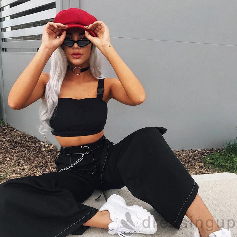 Áo crop top thời trang Hàn Quốc cho nữ