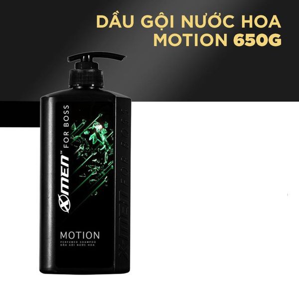 Dầu gội Xmen for Boss Motion chai 650gr