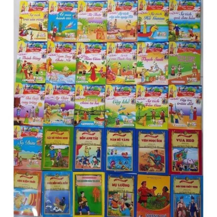  Bộ 20 Cuốn Truyện Tranh Cổ Tích Việt Nam Cho Bé (Song ngữ). ..
