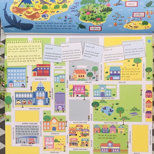 Sách - Cuốn sách khổng lồ về trò chơi tư duy - Maps Activity Pad