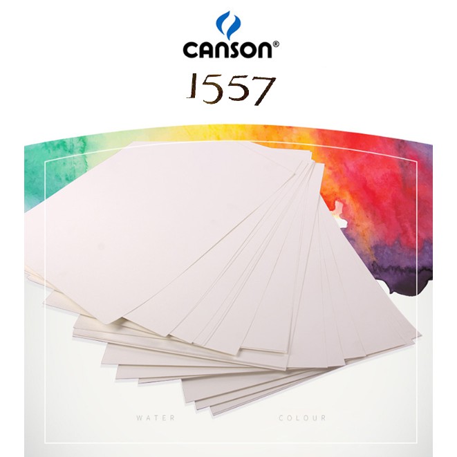 Giấy vẽ Canson 1557 A4,A5,A6