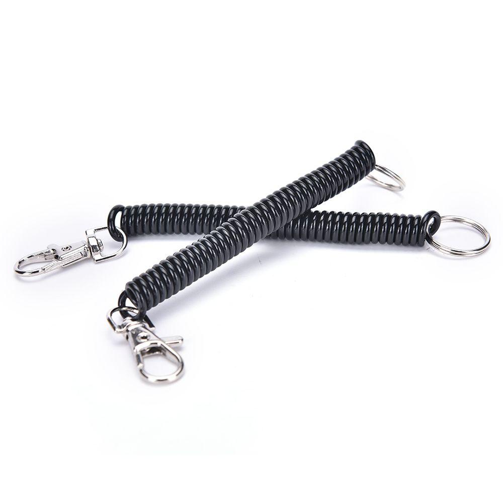 Dây Lò Xo Co Giãn 18cm Có Móc Khóa Kim Loại Cho Điện Thoại