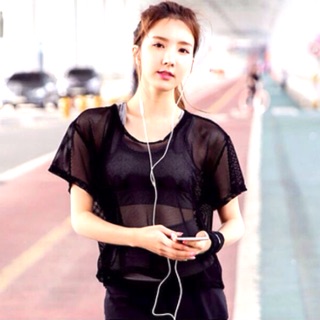 Áo lưới tập gym