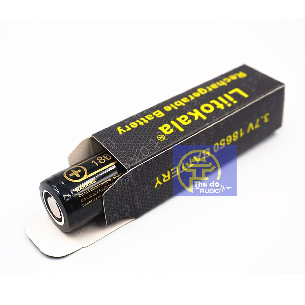 01 viên pin sạc LiitoKala Lii-26A Pin Lithium-ion 3.7V 18650 2600mah cao cấp
