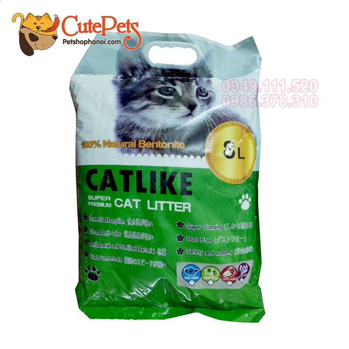 Cát vệ sinh cho mèo Cat Like 8L- petshophanoi