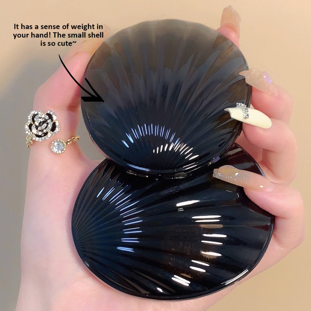 Chứng Khoán sẵn sàng HUDAMOJI 4 màu bóng mắt tấm màu Đen xám bạc tone Châu Âu và Mỹ Phong Cách Punk Niche mắt di động bóng tấm COD