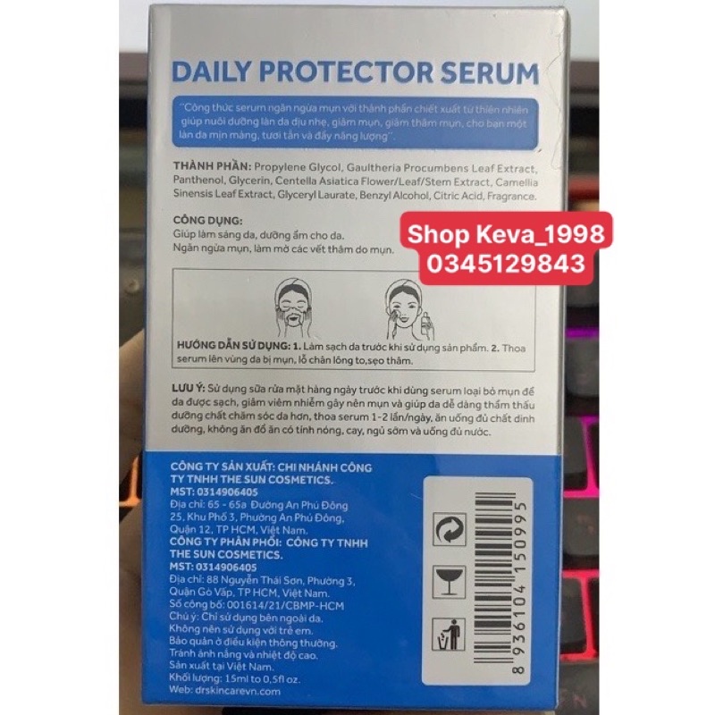 Combo cải thiện mụn tận gốc Dr . Skincare