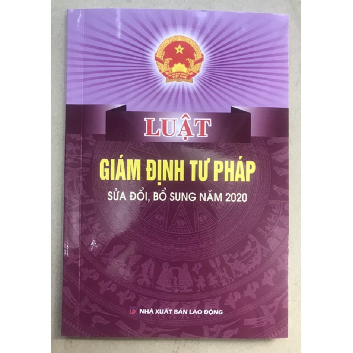 Sách luật giám định tư pháp | WebRaoVat - webraovat.net.vn