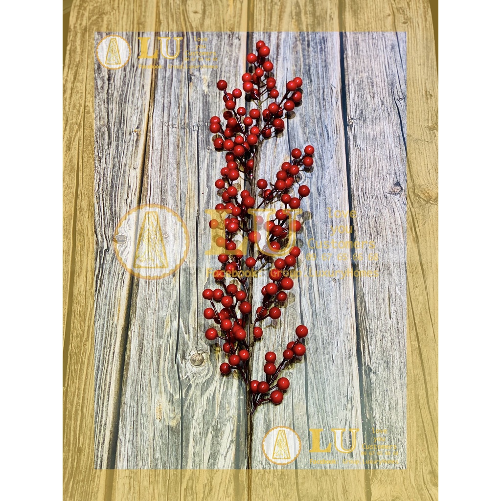 Cành đào đông lớn trang trí giỏ hoa quả, decor nhà cửa, đạo cụ chụp ảnh, phụ kiện trang trí, phông nền chụp ảnh | LU