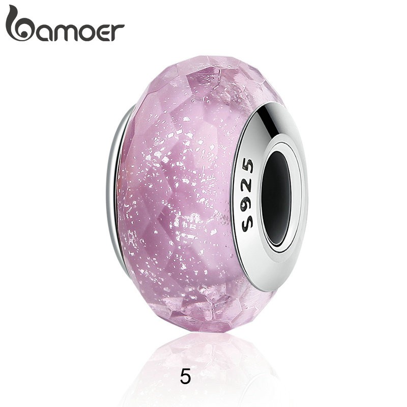 Phụ Kiện Hạt Mạ Bạc 925 Bamoer Làm Vòng Tay Thủ Công Trang Trí Xinh Xắn | BigBuy360 - bigbuy360.vn