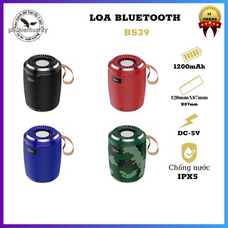 Loa bluetooth,điện thoại,laptop,không dây,chính hãng hoco BS39 chống nước,nhỏ gọn,4 mầu rất đẹp
