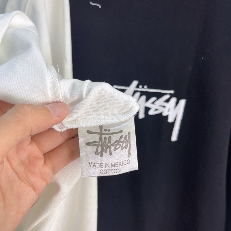 ⚡️ - Áo Tee Stussy Fuzzy Dice Tee Smoke/Black,áo phông Stussy, Áo thun Stussy