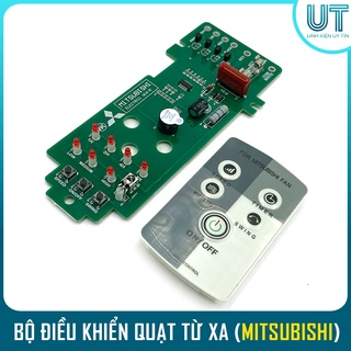 Bộ mạch điều khiển quạt treo tường từ xa MITSUBISHI W16-R RT, RS ( Chính Hãng )