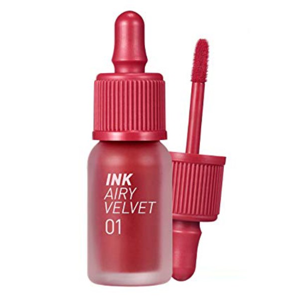 Son Ink Airy Velvet 01-Hotspot Red (đỏ đất)