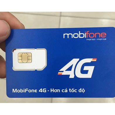 Sim trắng Mobifone 4G tự thay tại nhà