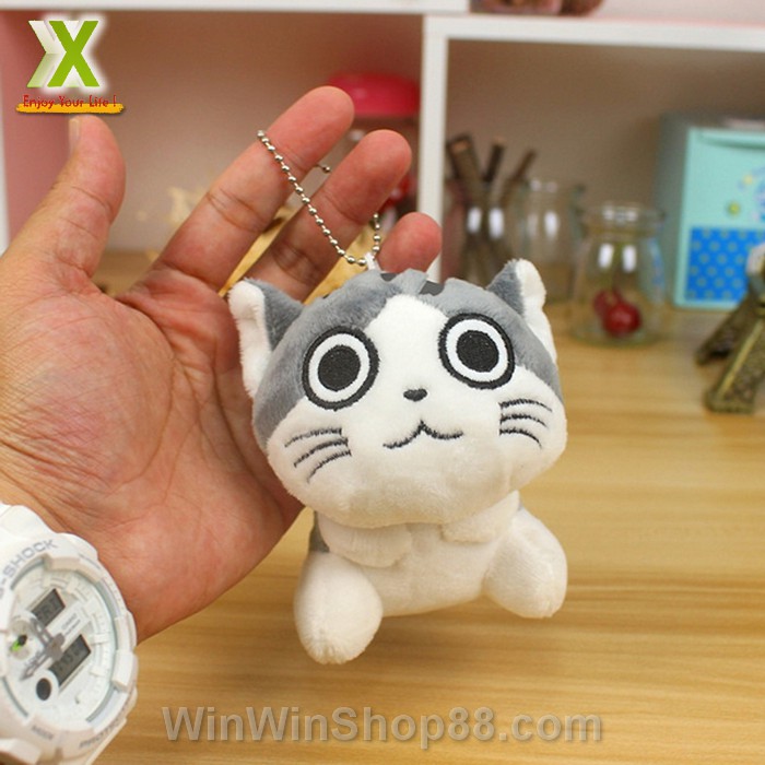 Móc khóa gấu bông mèo Chii  - Winz.vn