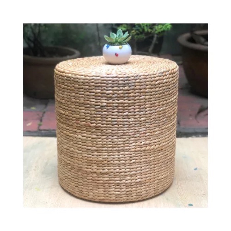 Đôn lục bình nhiều kích thước dùng làm ghế ngồi decor trang trí không gian phòng khách phòng thư giãn
