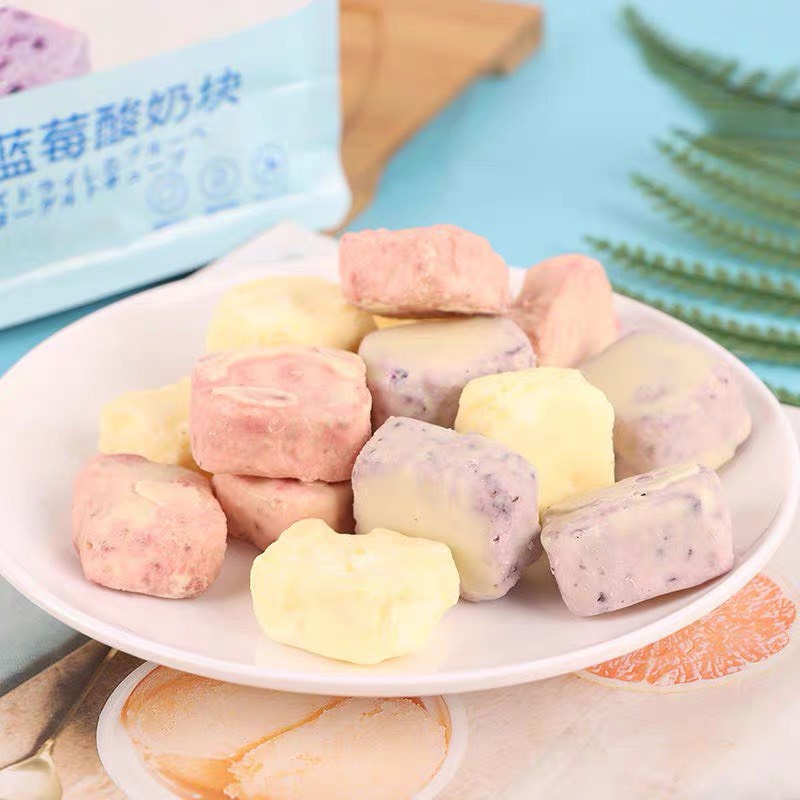 Sữa Chua Khô Sấy Lạnh Vị Hoa Quả siêu ngon