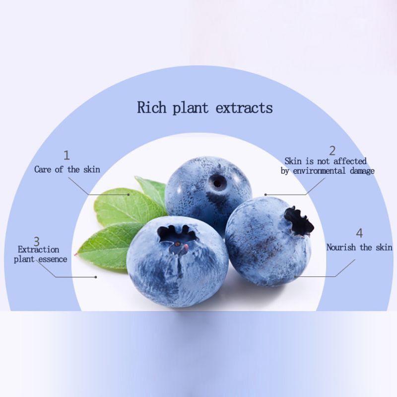 Blueberry Moisturizing Whitening Repair Face Care Cream