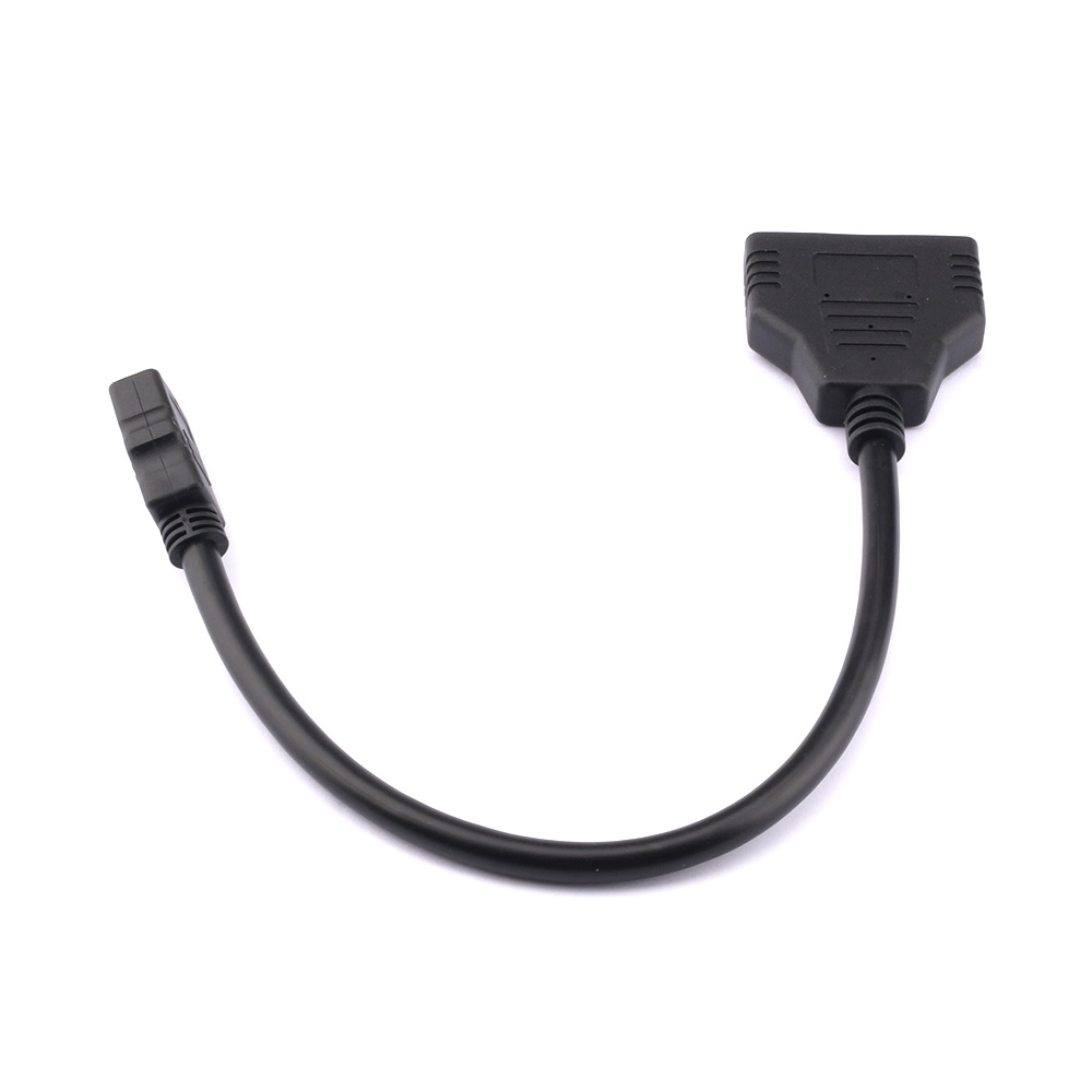 Dây cáp chuyển đổi DIYMORE chia 2 cổng HDMI 1080P đầu cắm sang lỗ cắm 2 trong 1
