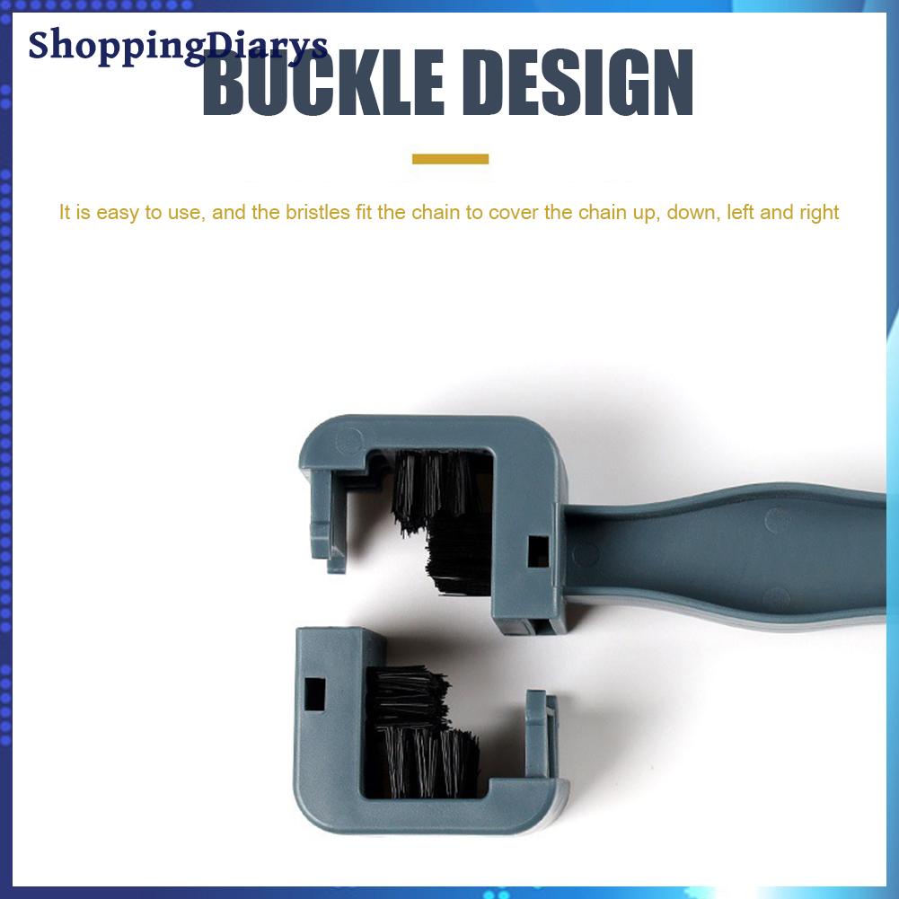 Bộ 3 dụng cụ để vệ sinh dây xích xe đạp tiện dụng