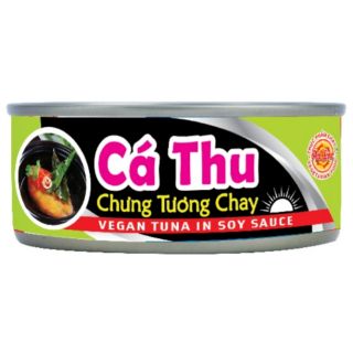 Cá thu chưng tương chay Âu Lạc lon 140g