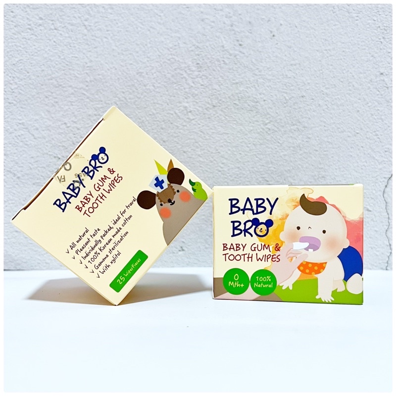 Gạc rơ lưỡi cho bé baby Bro Hàn Quốc