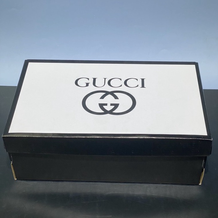 [Ảnh+Video thật] [COMBO] Hộp Giấy Carton đựng giày dép, Hộp mũ Gucci + Bill thẻ + Giấy gói Nhật xịn chuẩn Fullbox