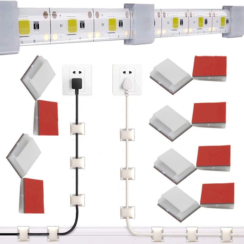 Set 10 Kẹp Quấn Dây Cáp Gọn Gàng Tiện Lợi