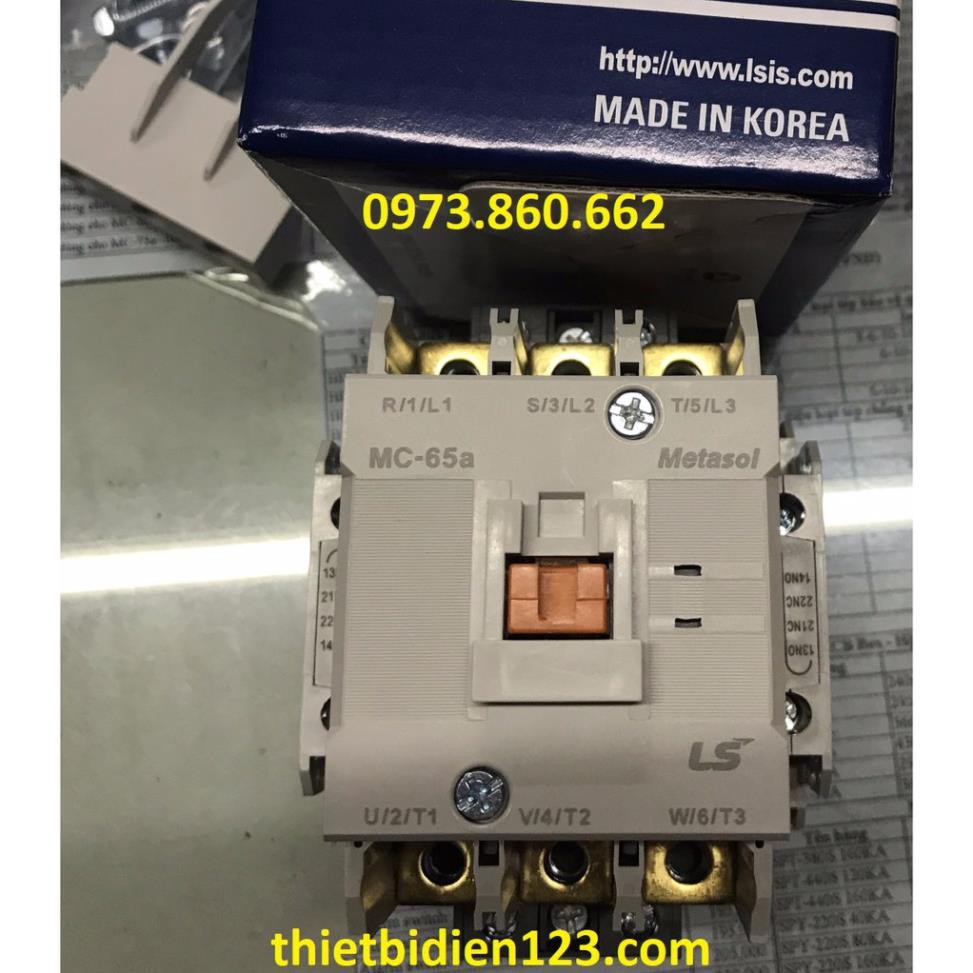 Khởi động từ - contactor LS MC65 - 65A 220v -TBĐ
