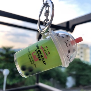 [ Móc khoá ] ly trà sữa trân châu đường đen