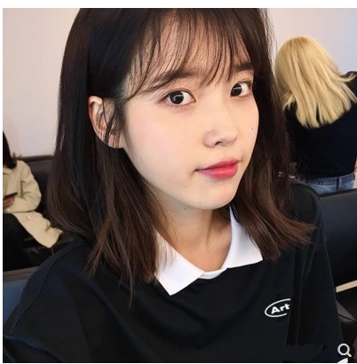 áo polo Ngắn Tay In Họa Tiết Iu Lee Ji-Eun 2018 Cho Nữ
