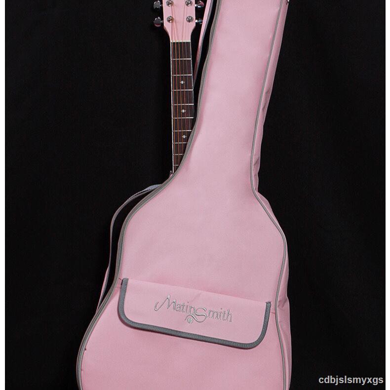 Túi đựng đàn guitar kích thước  40 /41 Inch màu hồng dễ thương