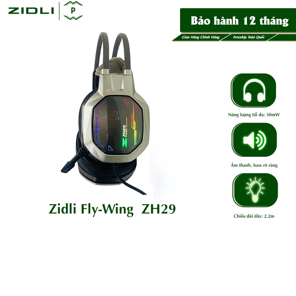 Tai nghe Gaming Zidli Fly-Wing ZH29 - Hàng chính hãng