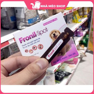 Nhỏ gáy ve rận Fronil Spot cho chó