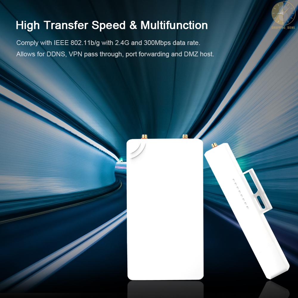 Thiết Bị Khuếch Đại Tín Hiệu Wifi Không Dây 300mbps 802.11n / B / G 2.4ghz | BigBuy360 - bigbuy360.vn